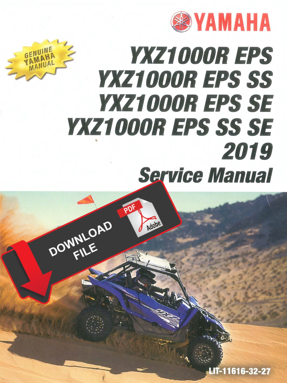 Yamaha 2019 YXZ1000R EPS SS Service Manual