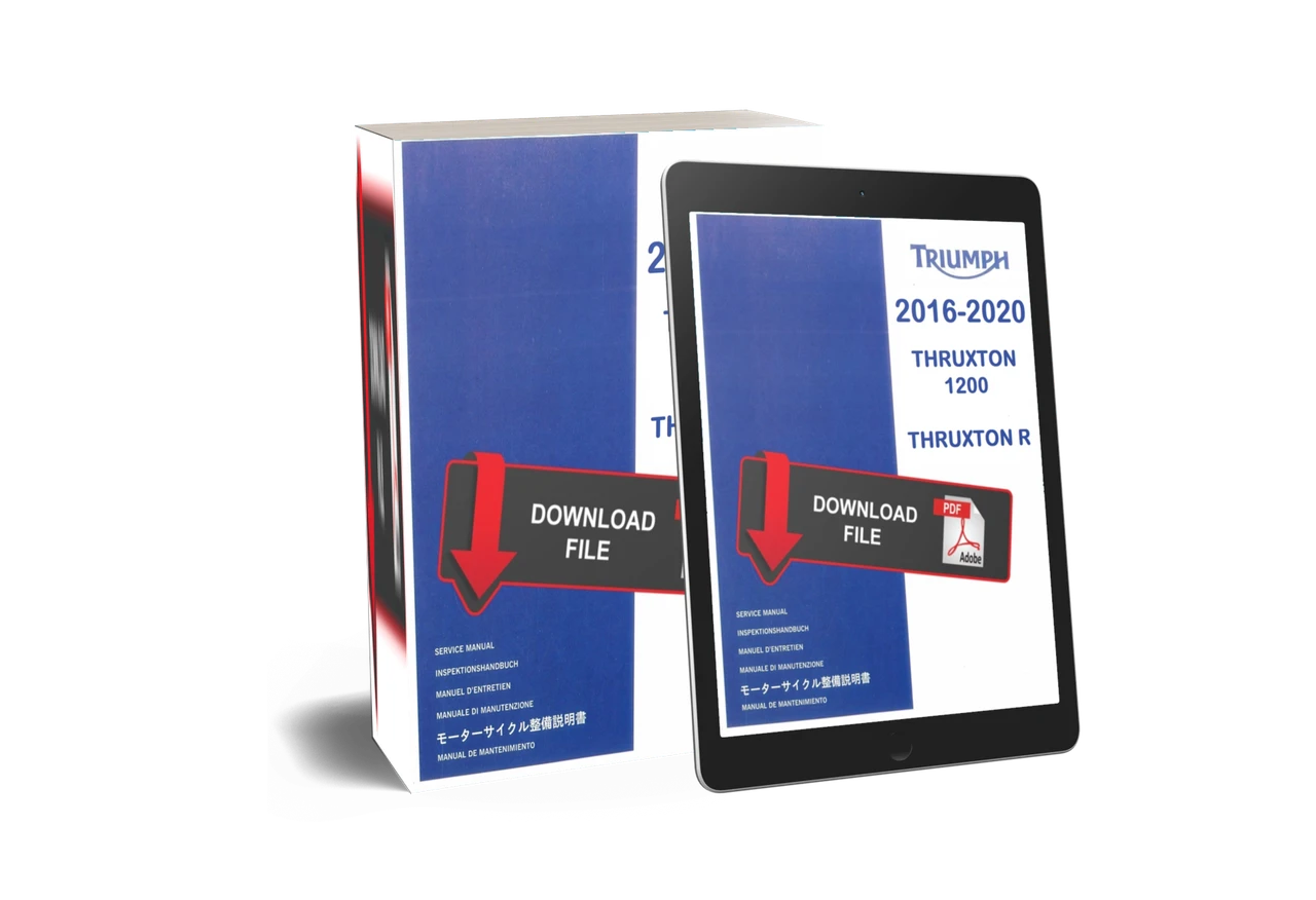 Triumph 2016 Thruxton R Service Manual