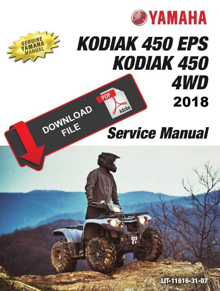 Yamaha 2018 Kodiak 450 EPS 4WD Service Manual