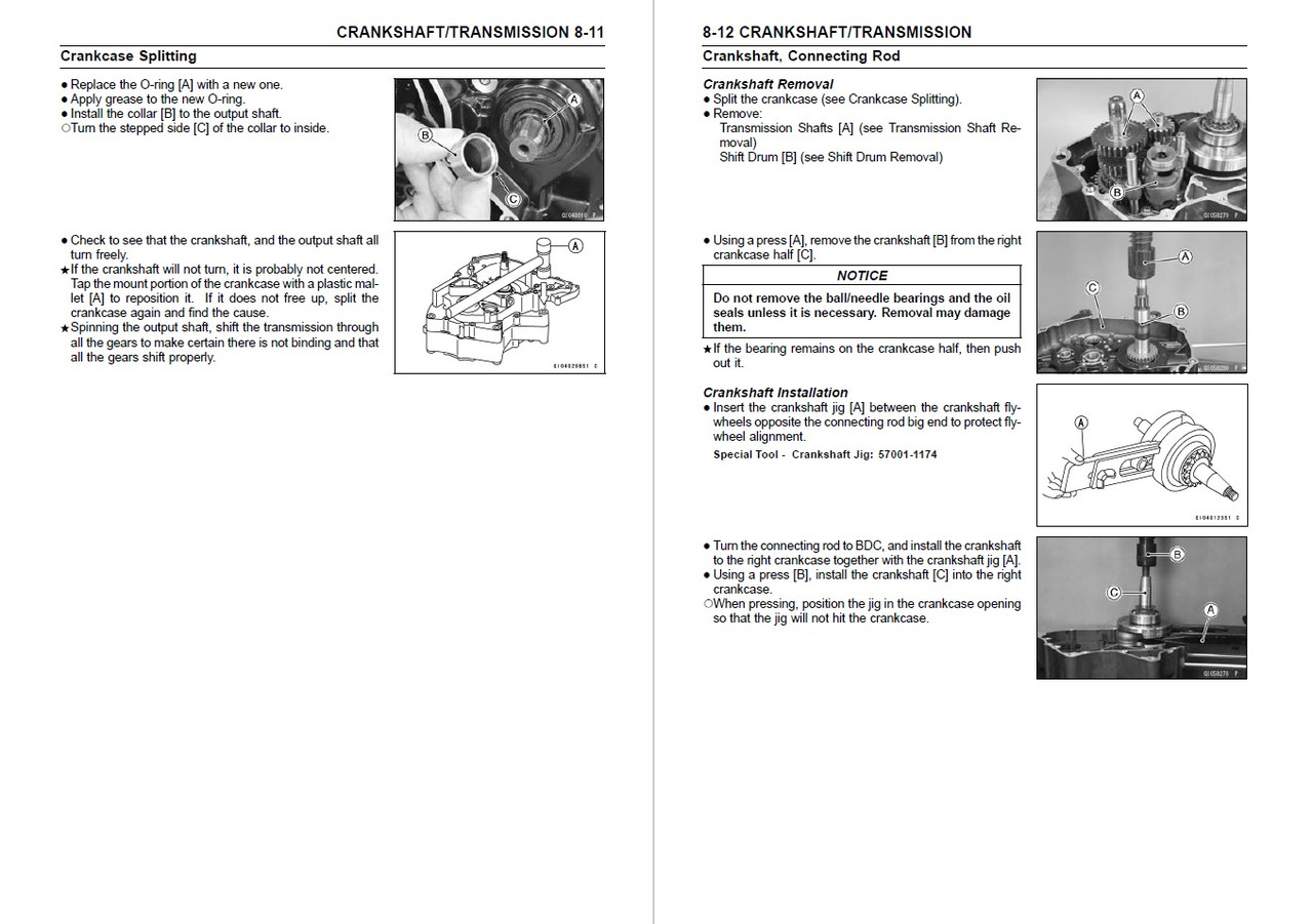 Kawasaki 2017 Z125 Pro Service Manual