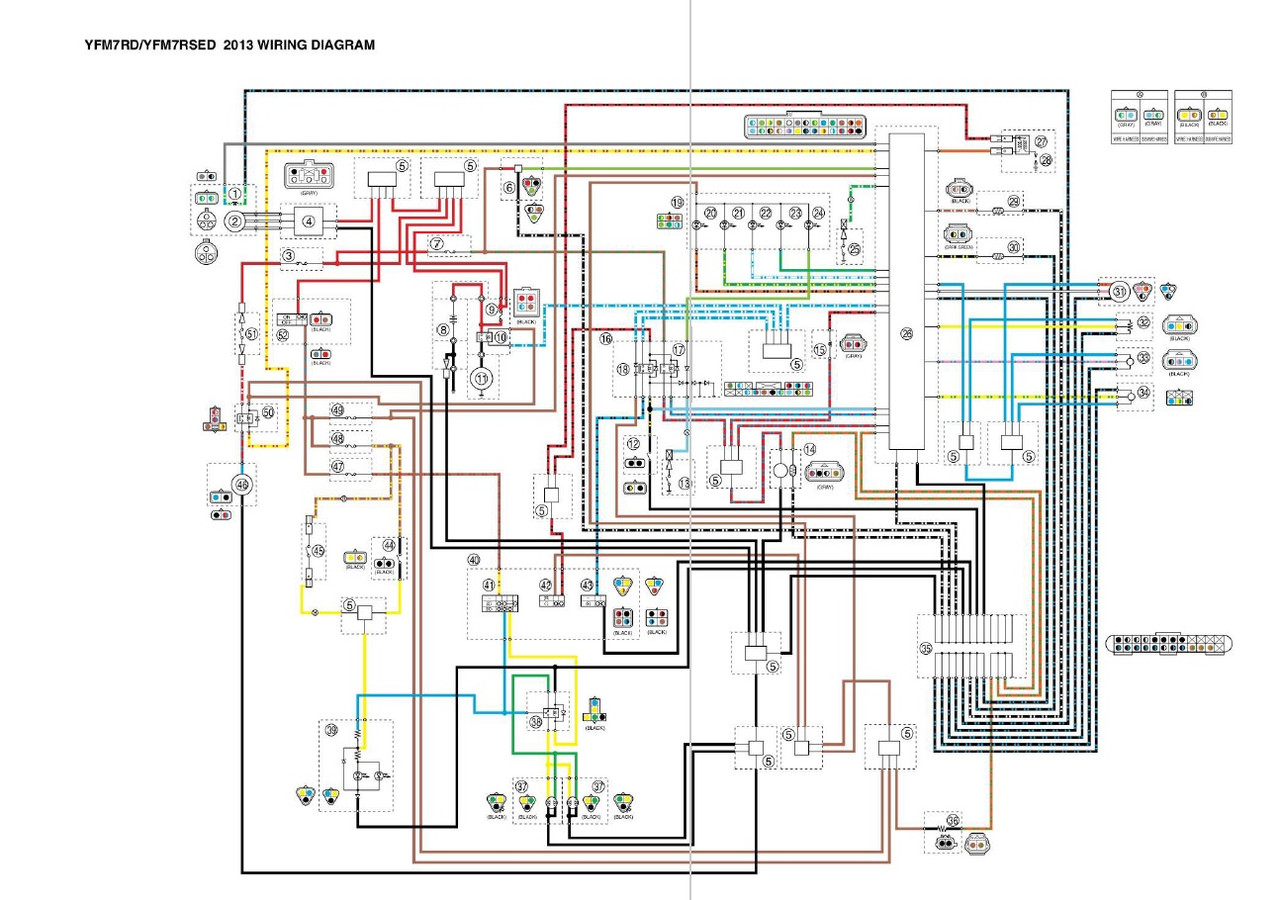 Tire Chains Yamaha YFM 700 Raptor ATV Service Manual - Press LLC O Rings - Foto 3