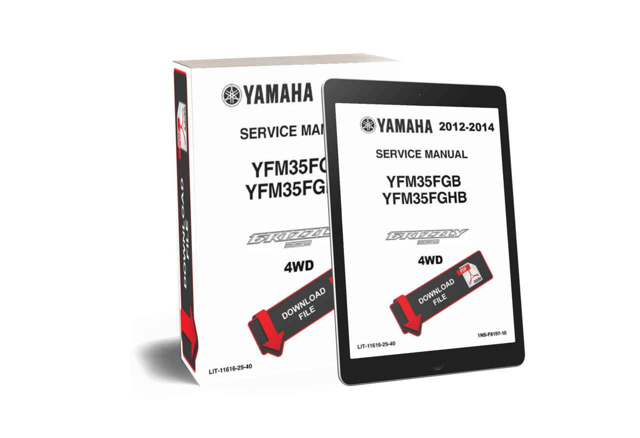Yamaha 2012 Grizzly 350 4WD Service Manual