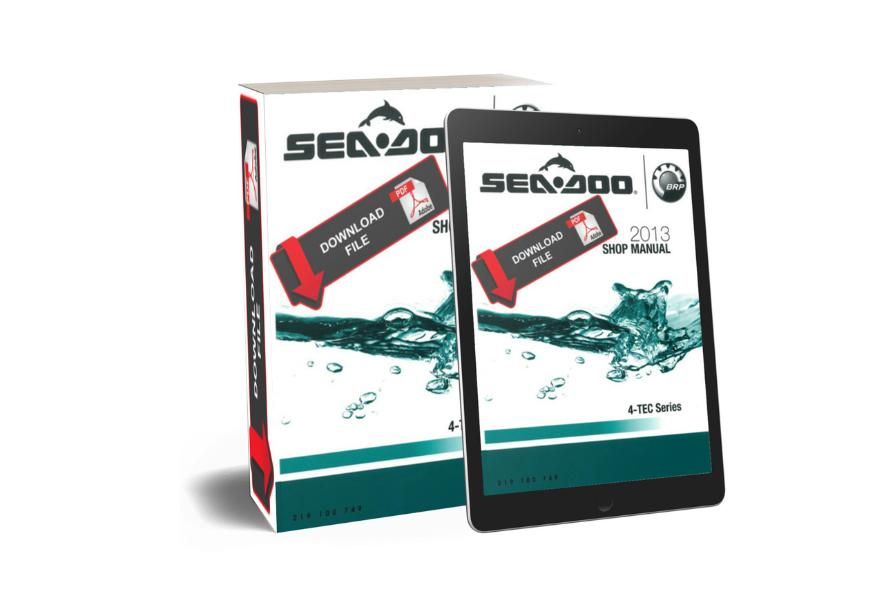 Sea-Doo 2013 RXT-X aS 260 RS Jetski Personal Watercraft Service Manual