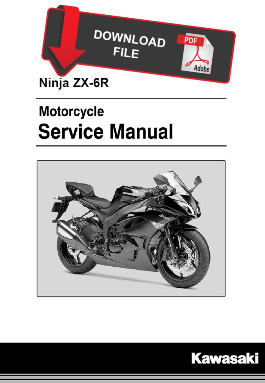 Kawasaki Ninja ZX-6R サービスマニュアル Service Manual Kawasaki 2019 Ninja ZX-6R ABS Repair