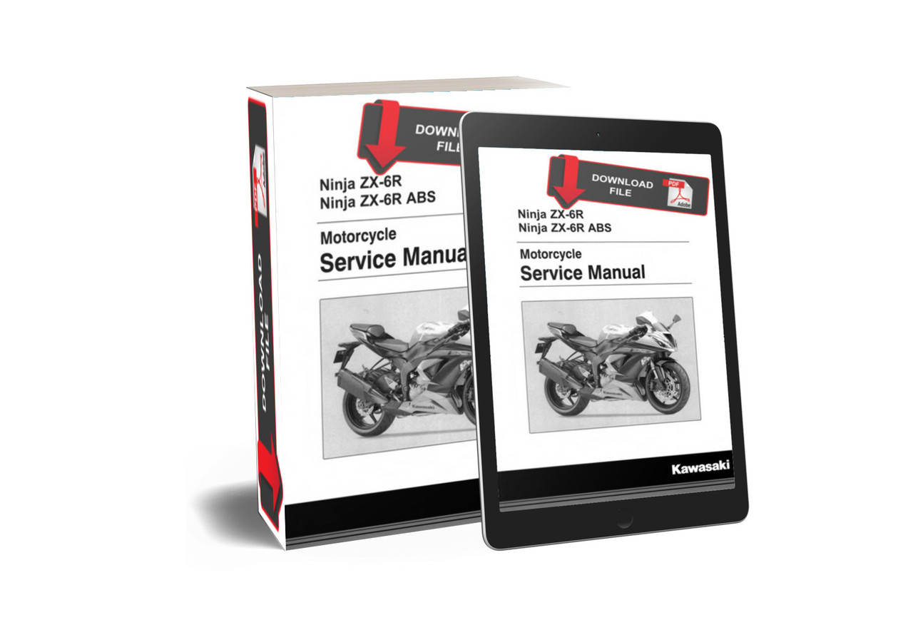 Service Manual Kawasaki 2016 Ninja ZX-6R 636 ABS Repair