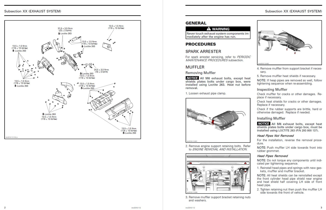 Alexeter Defender Can-Am 2018 Defender HD10 XT Service Manual