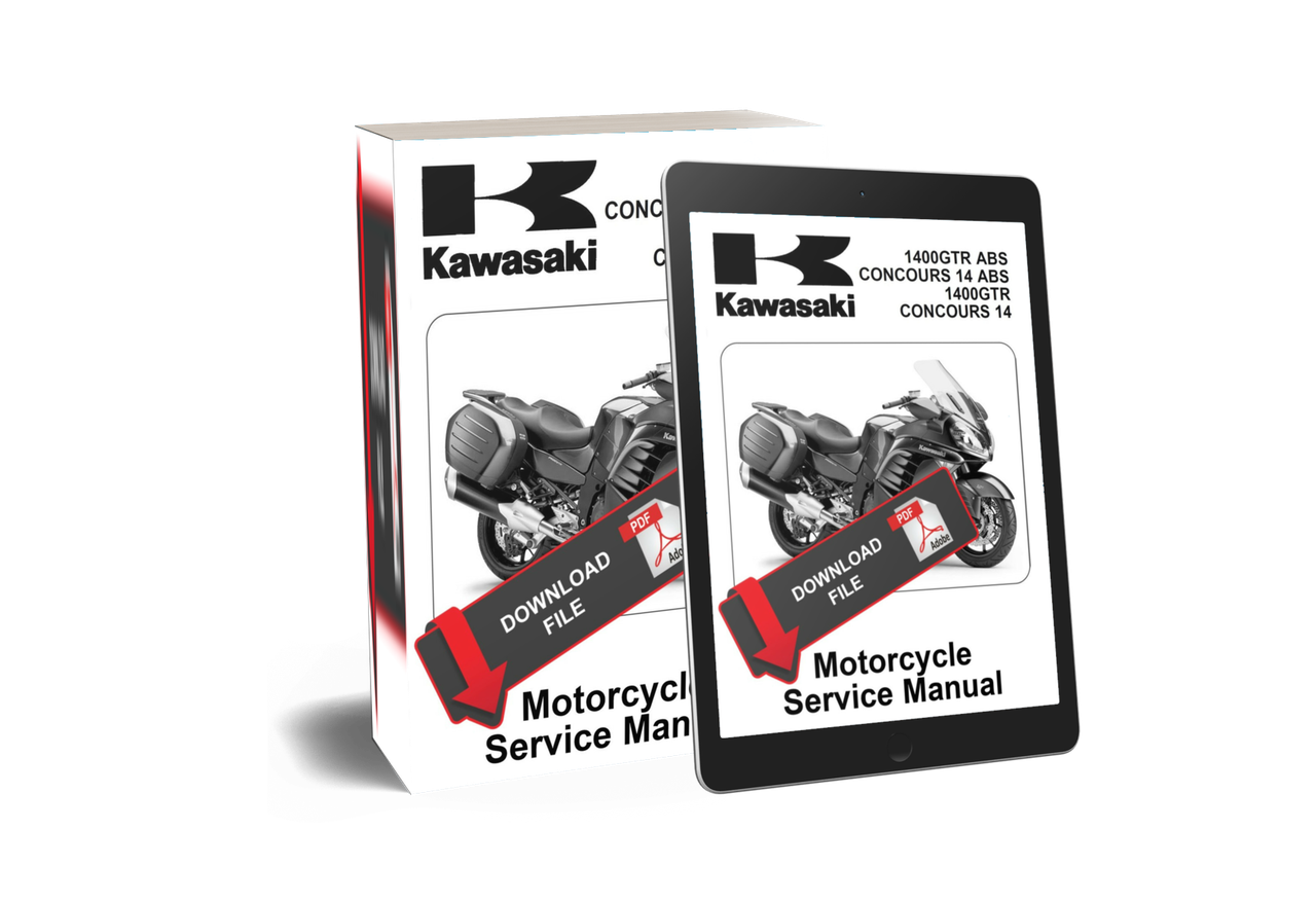 Service Manual Kawasaki 2012 1400GTR Repair