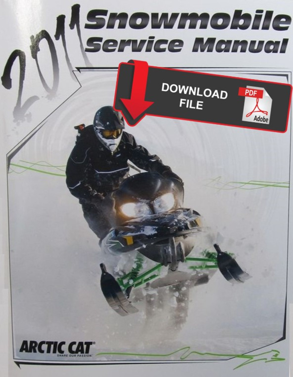 Arctic Cat 2011 Crossfire 8 Sno Pro Service Manual