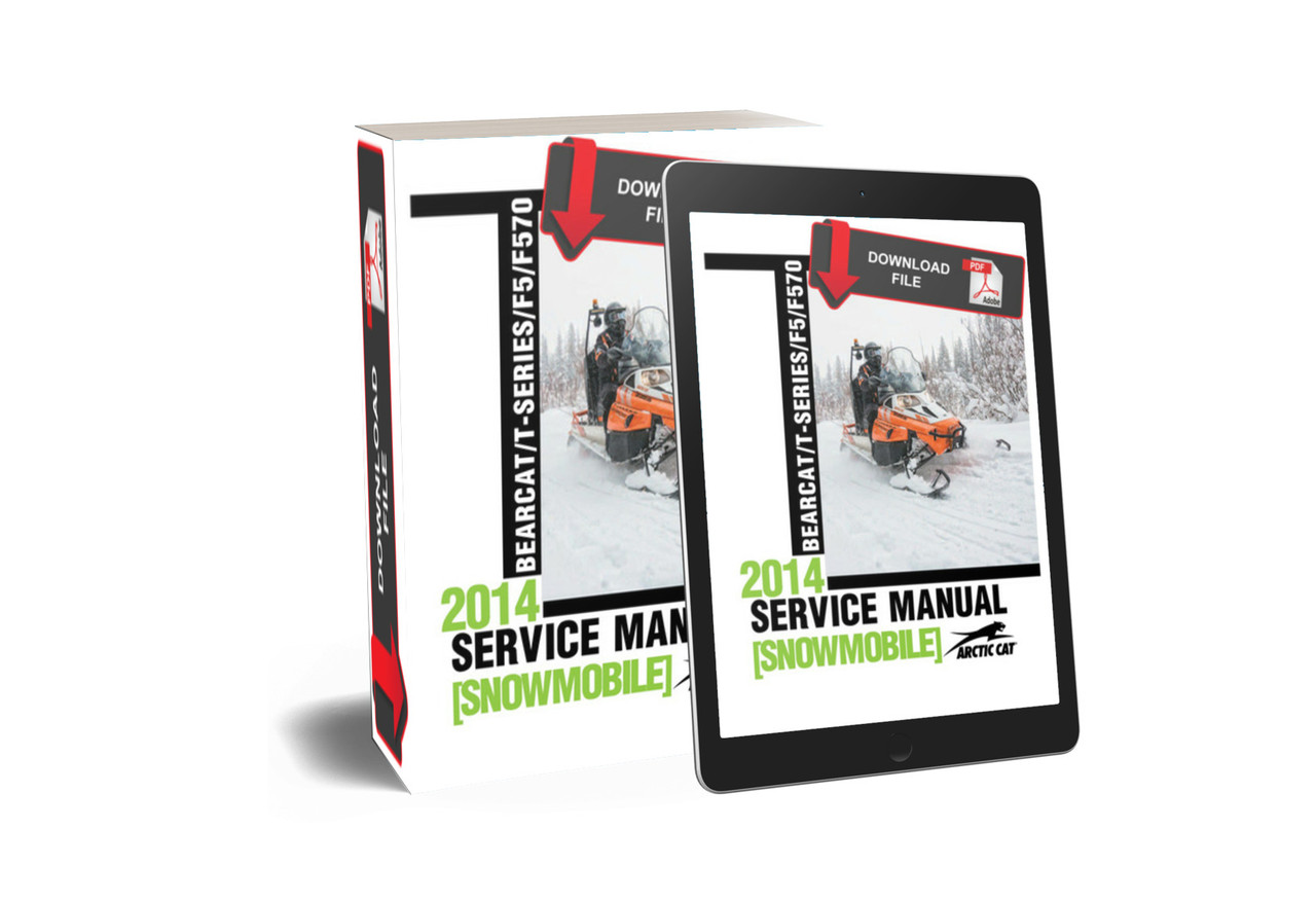 Arctic Cat 2014 F5 Snowmobile Models Service Manual