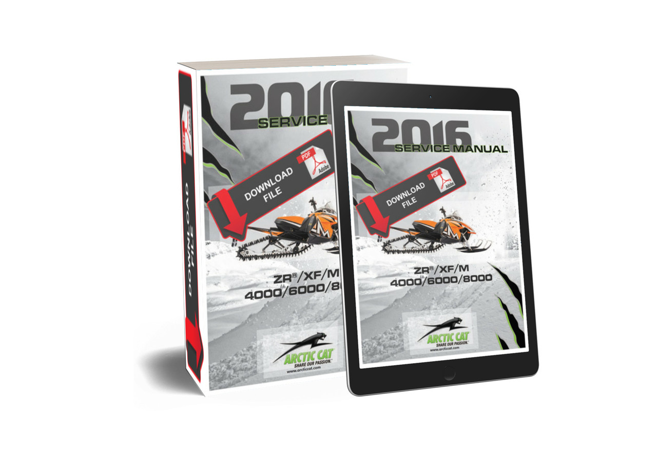Arctic Cat 2016 ZR 6000 Ltd 137 Snowmobile Service Manual