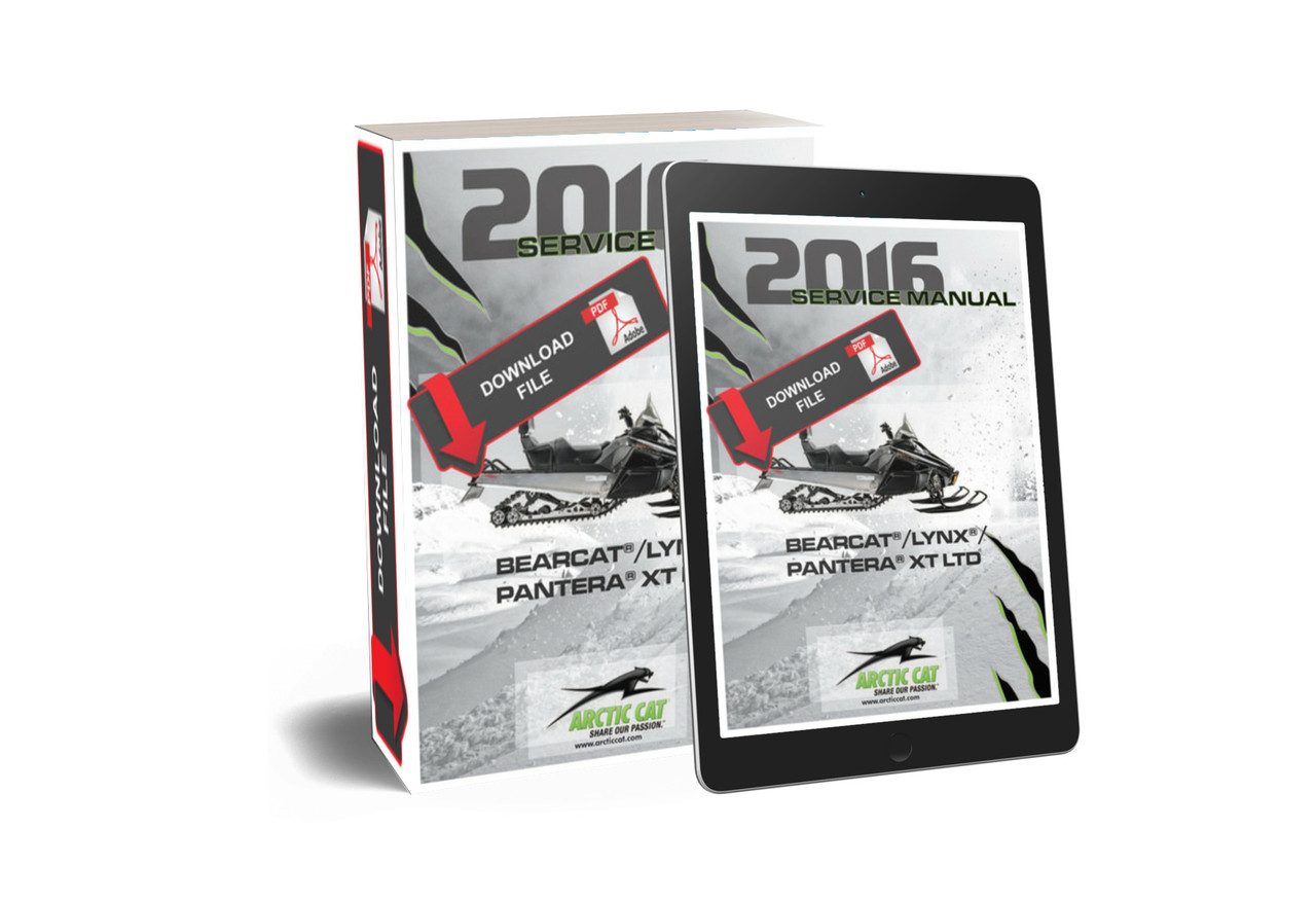 Arctic Cat 2016 Bearcat 7000 XT Snowmobile Service Manual