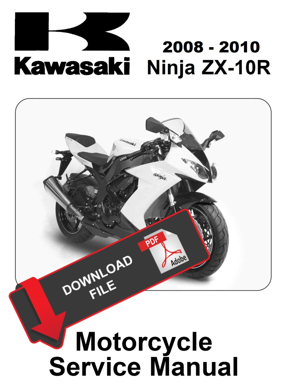 Service Manual Kawasaki 2009 Ninja ZX-10R Repair