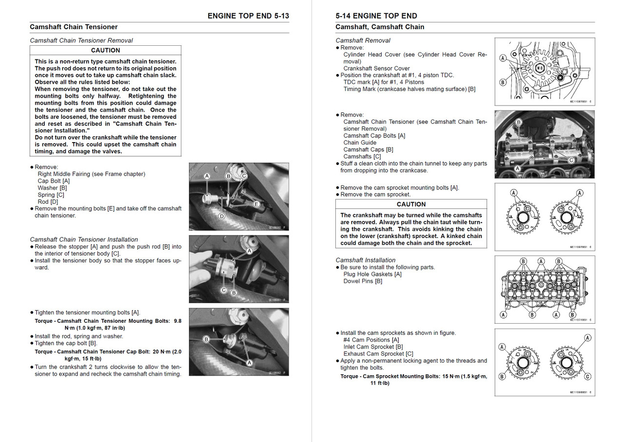 Service Manual Kawasaki 2005 Ninja ZX-10R Repair