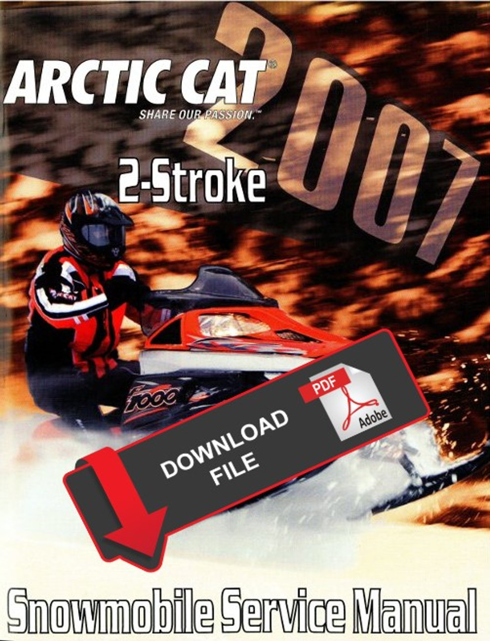 Arctic Cat 2007 Crossfire 1000 Sno Pro Service Manual