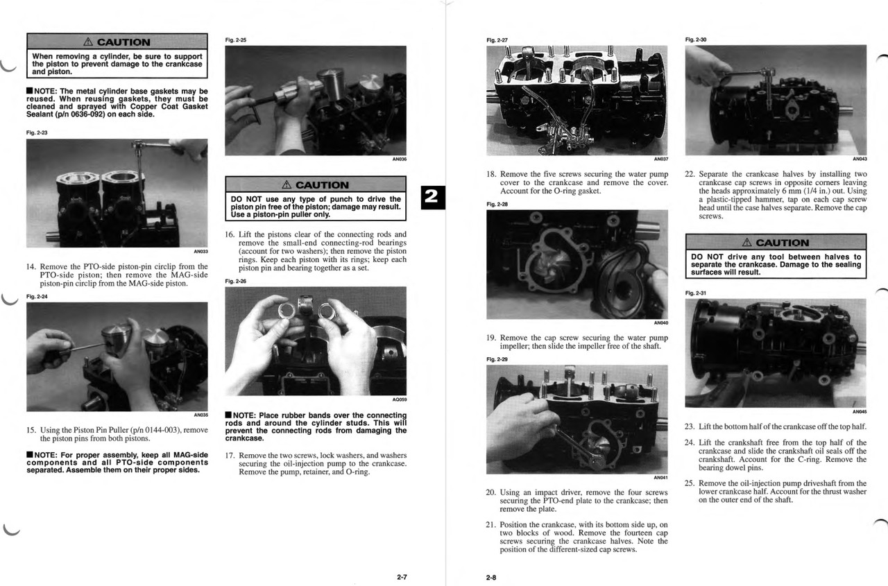 Arctic Cat 1998 EXT 580 EFI DLX Snowmobile Models Service Manual