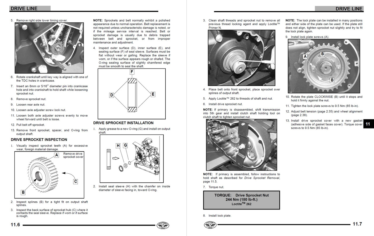 Victory 2006 Hammer Service Manual