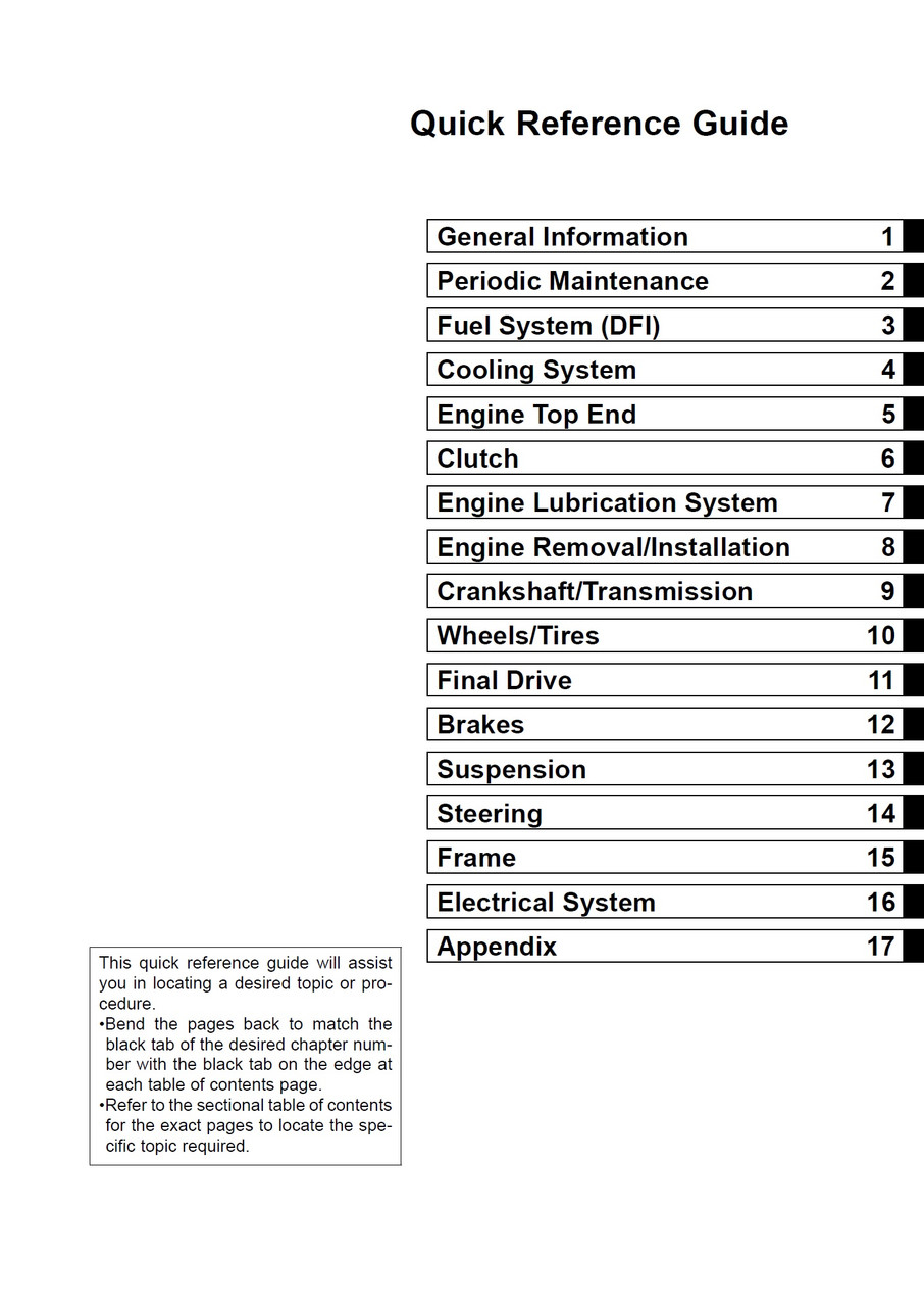 2007 KAWASAKI NINJA ZX6R SERVICE MANUAL PDF visual data 6