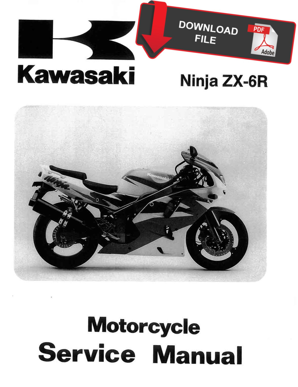 ZX-6R サービスマニュアル Service Manual Kawasaki 2019 Ninja ZX-6R ABS Repair