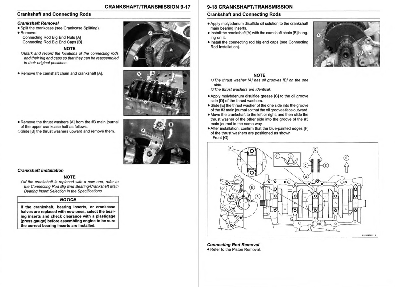 Service Manual Kawasaki 2018 Ninja ZX-6R ABS Repair