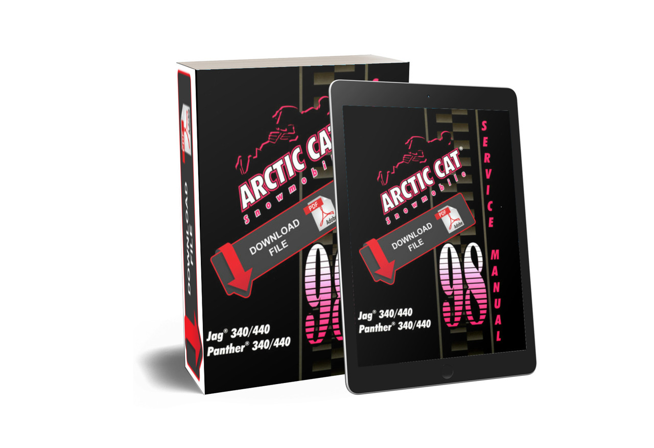 Arctic Cat 1998 Jag 340 DLX Snowmobile Models Service Manual