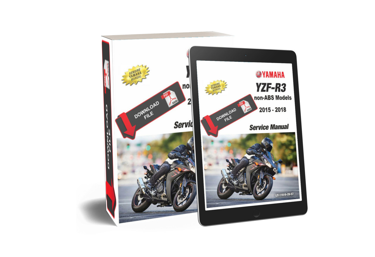 Yamaha 2016 YZF-R3 Service Manual