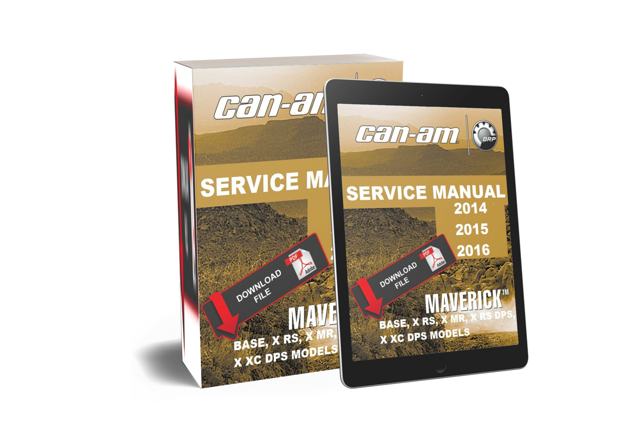 2014 CAN AM MAVERICK 1000R SERVICE MANUAL PDF visual data 7