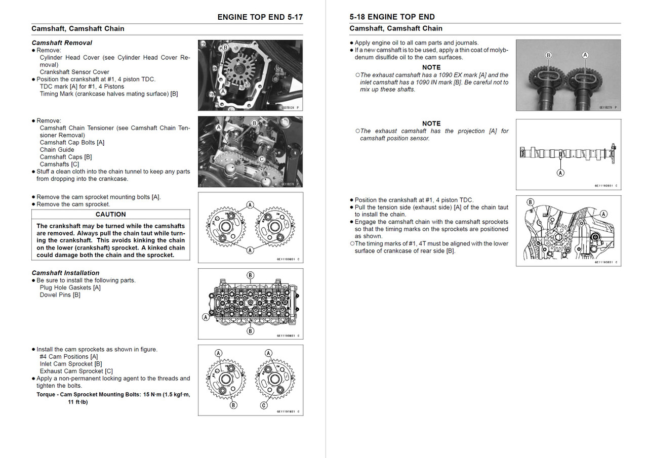 Service Manual Kawasaki 2007 ZZR1400 Repair