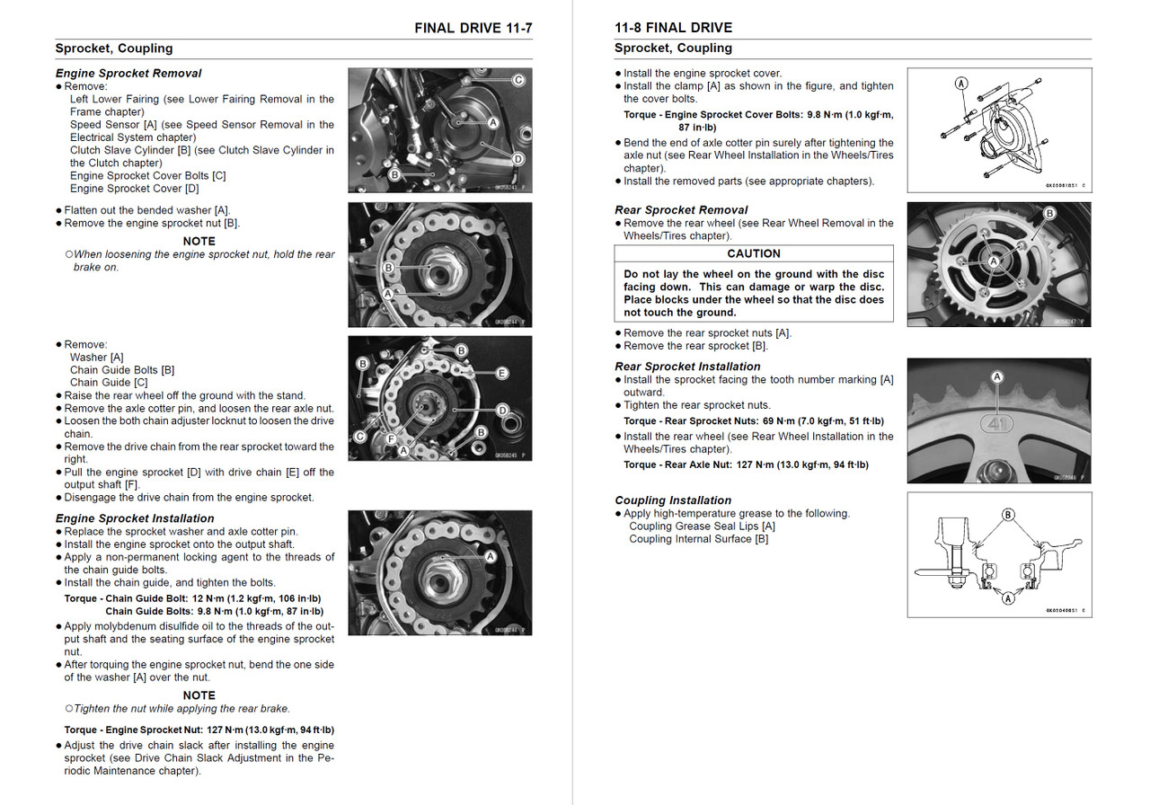Service Manual Kawasaki 2006 Ninja ZX-14 Repair