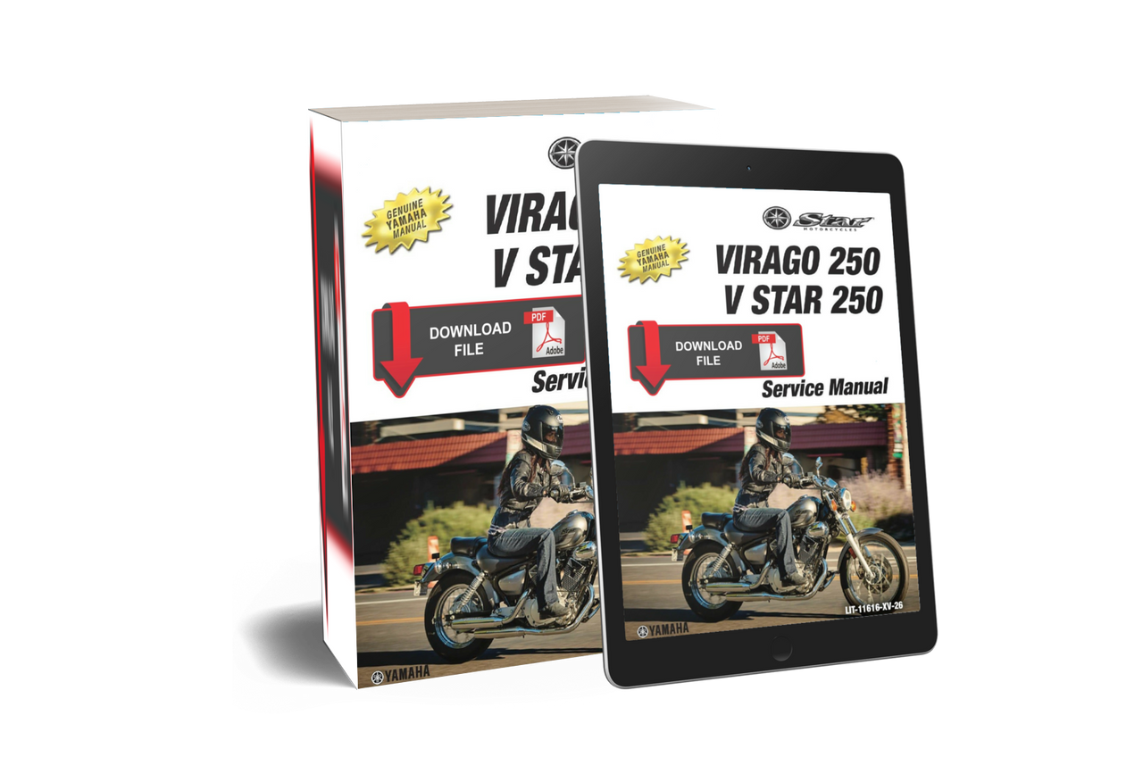 1996 YAMAHA VIRAGO 1100 SERVICE MANUAL PDF visual data 3