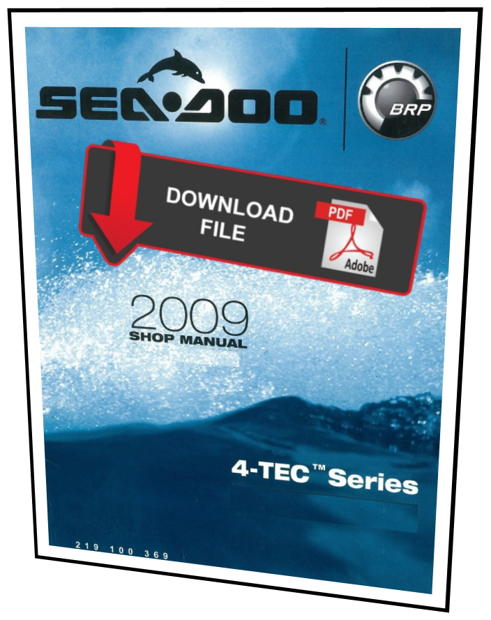 Sea-Doo 2009 RXP 155 Jetski Personal Watercraft Service Manual