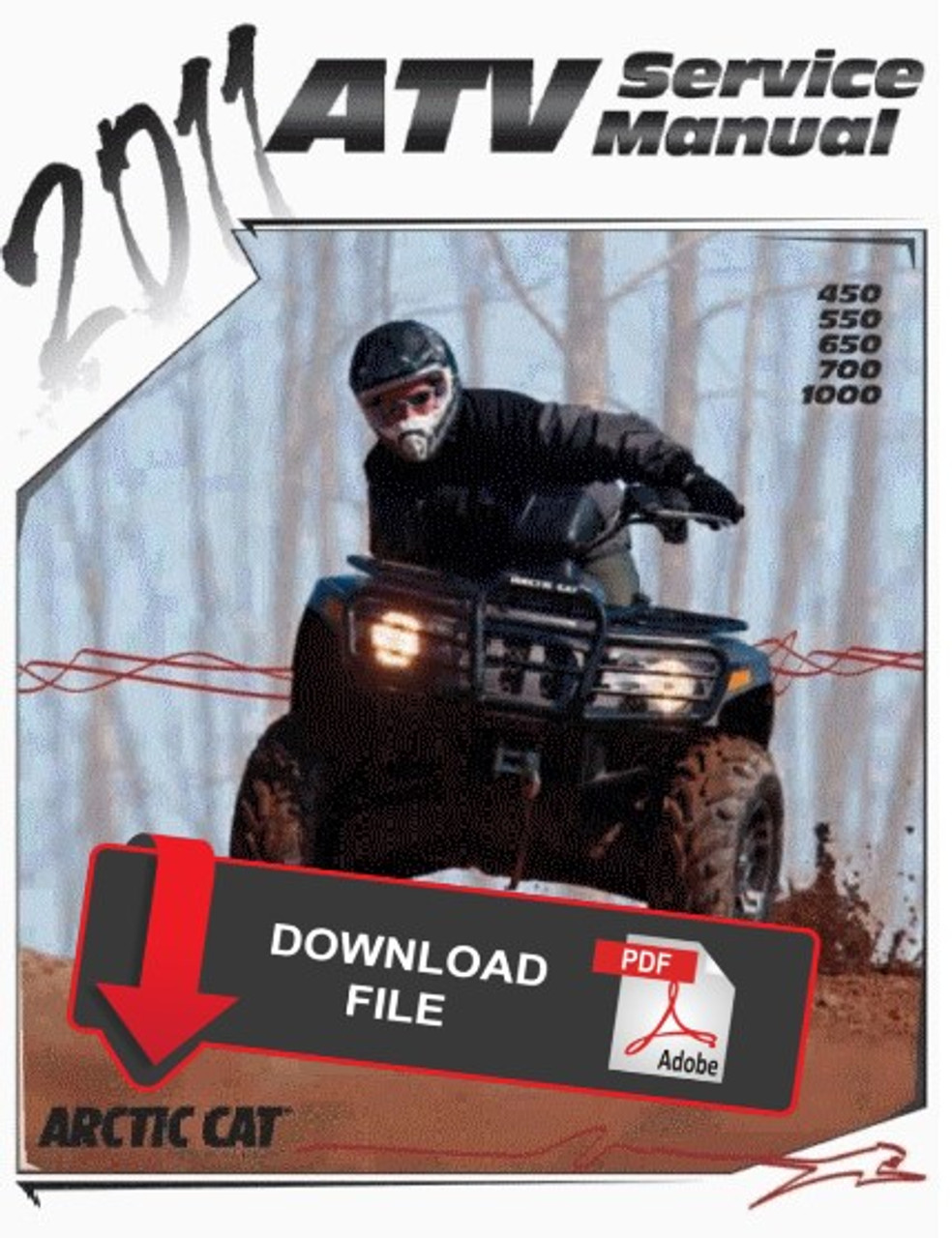 Arctic Cat 2011 ATV 550 H1 EFI 4x4 Service Manual