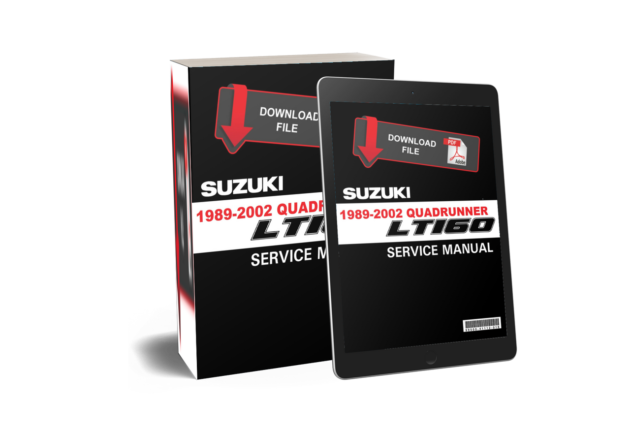 Suzuki 1989 QuadRunner LT-F 160 Service Manual