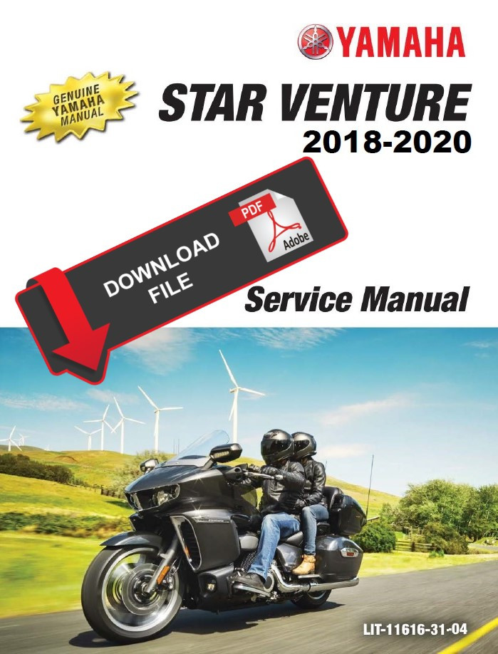 Yamaha 2018 Star Venture TC Trans Continental Service Manual