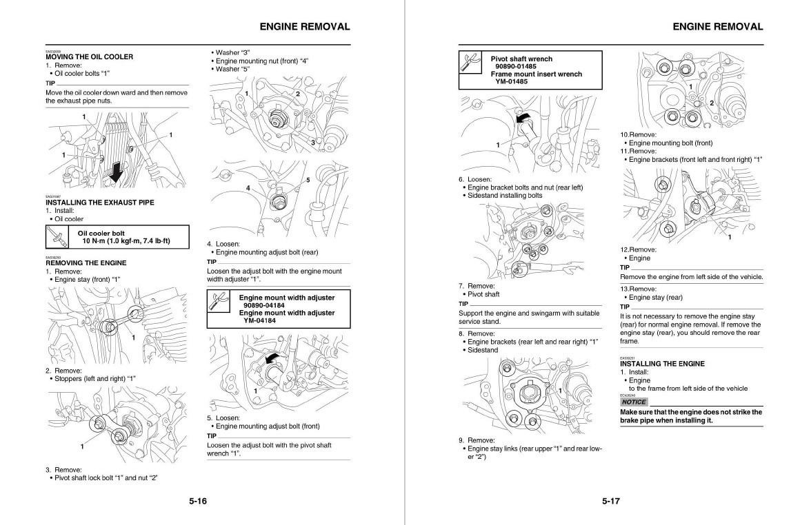 Yamaha 2018 Star Venture TC Trans Continental Service Manual