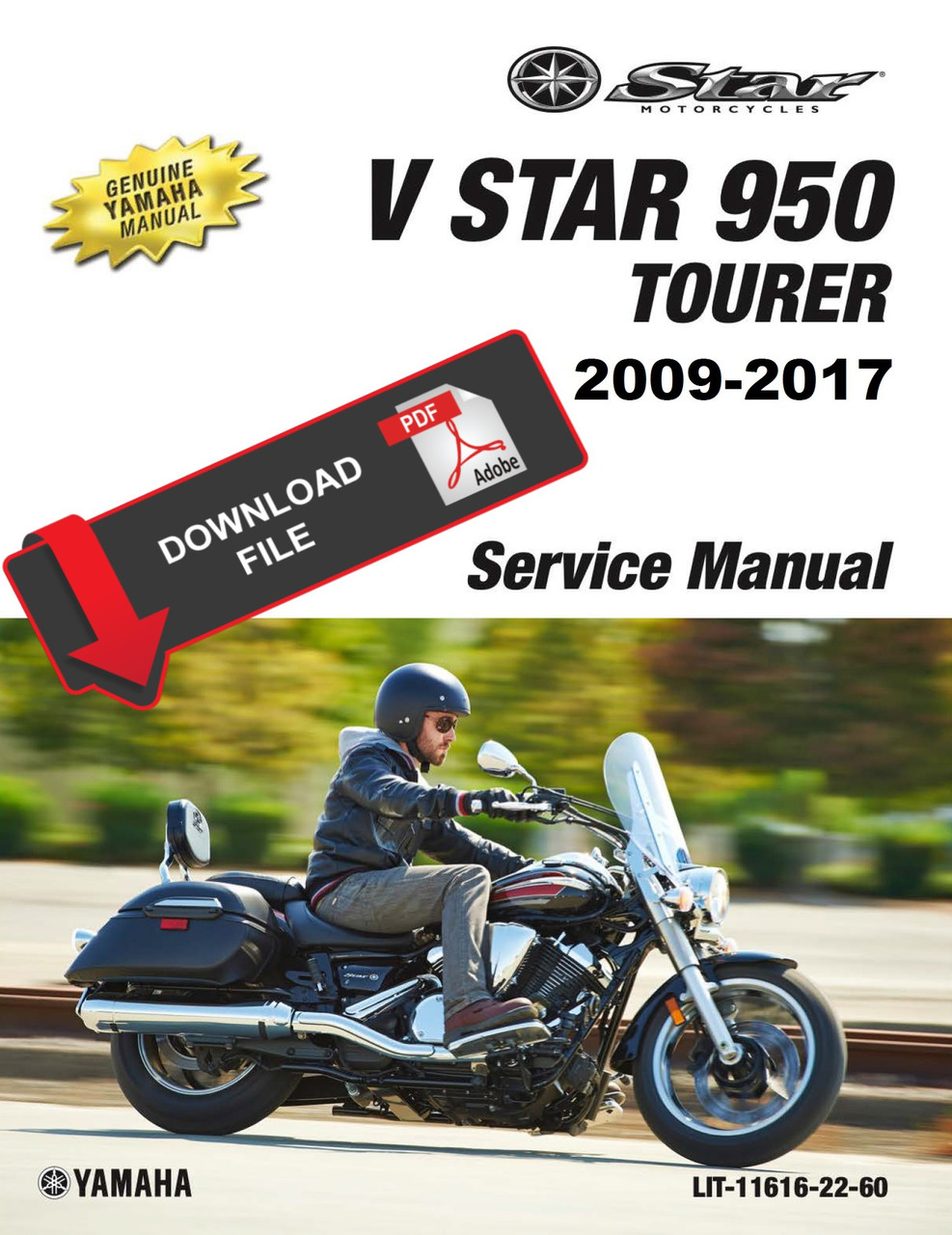 Yamaha 2012 Xvs950 Midnight Star Service Manual