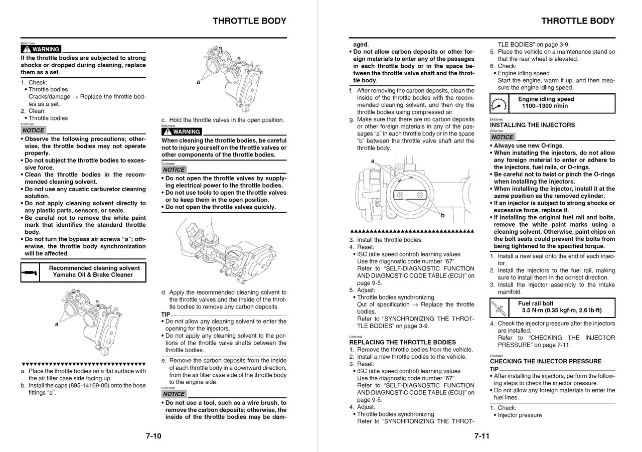 Yamaha 2018 TMAX XP 530 Service Manual