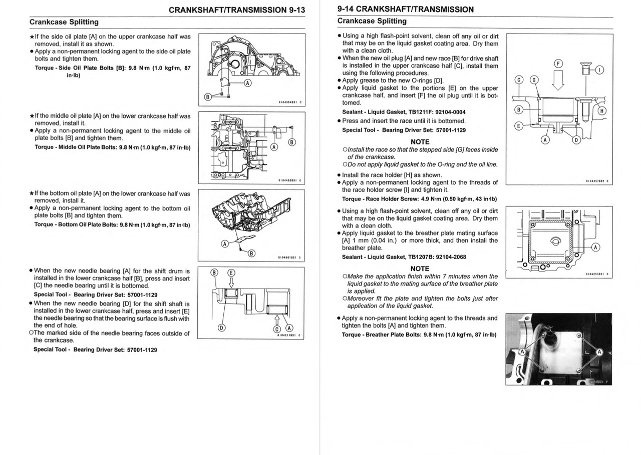 KAWASAKI Z650-B サービスマニュアル 1981-1983 Kawasaki KZ650 Z650 CSR SR Workshop Manual Service