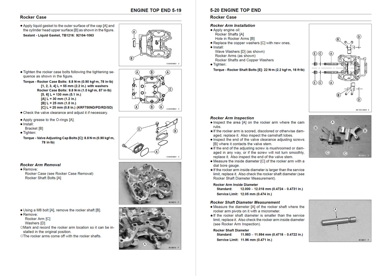 Kawasaki Teryx Service Manual