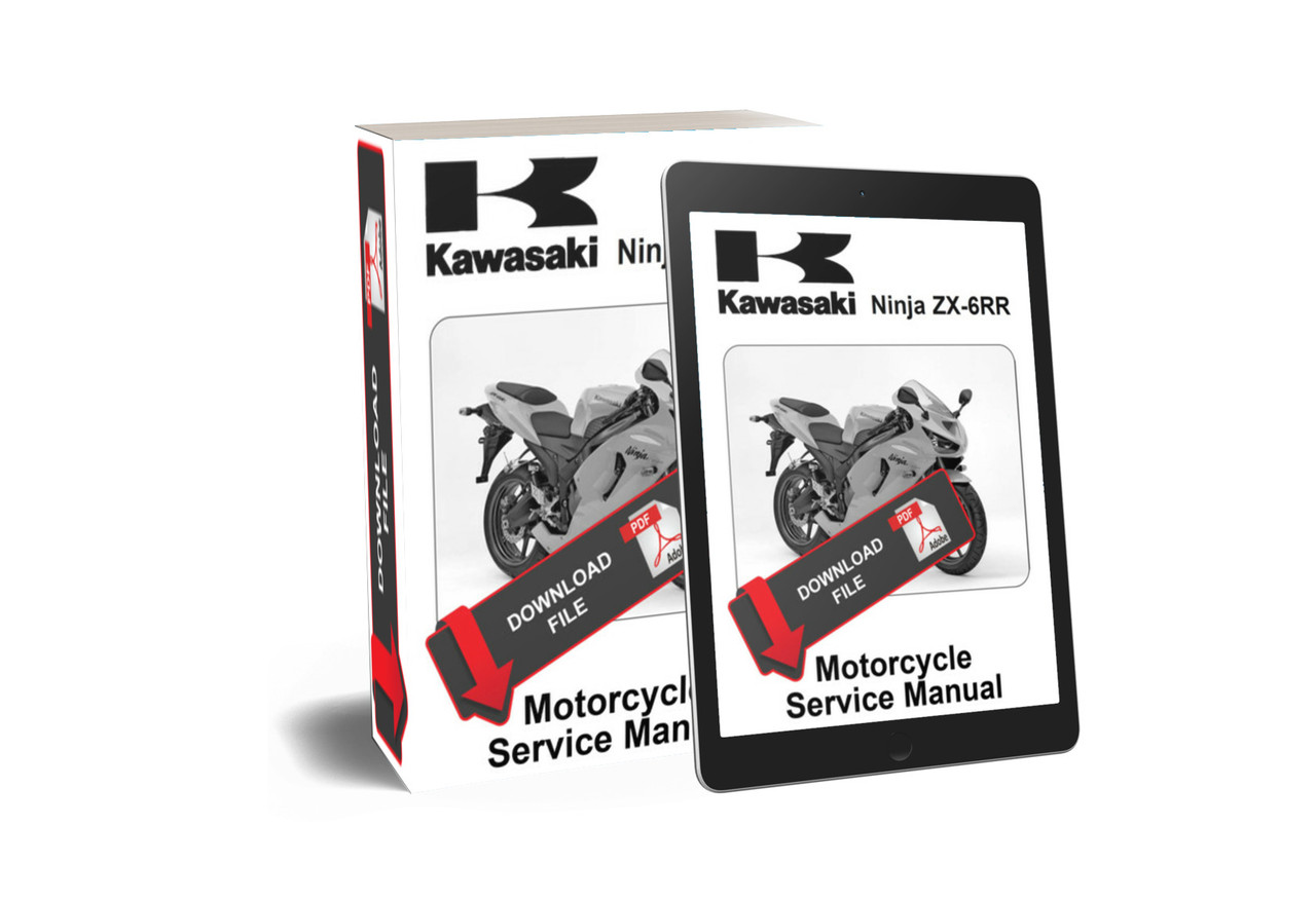 Service Manual Kawasaki 2005 Ninja ZX-6RR Repair