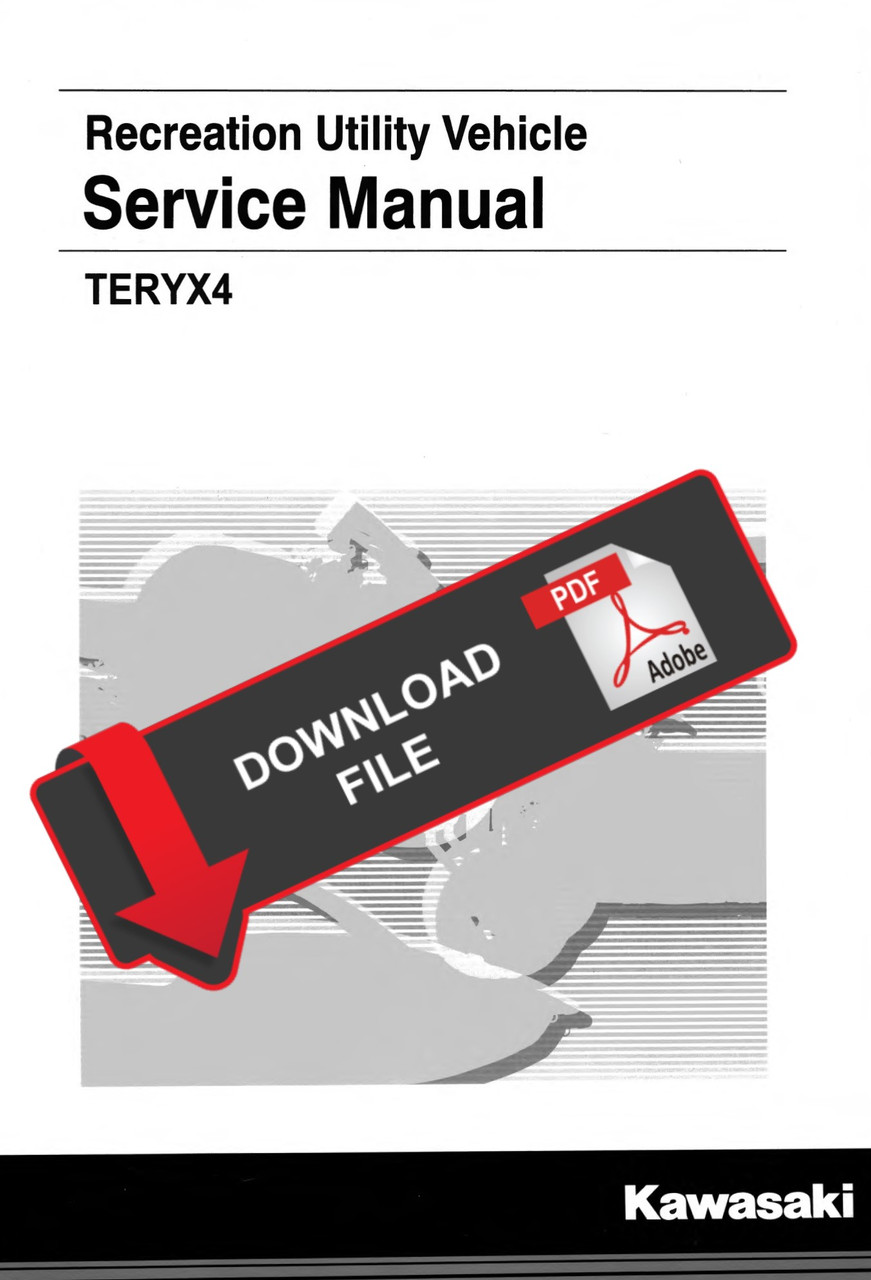 Kawasaki 2017 Teryx4 LE Service Manual