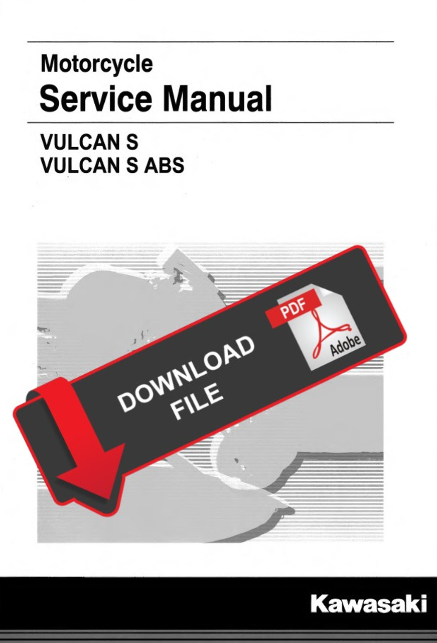 Kawasaki 2019 Vulcan S Manual