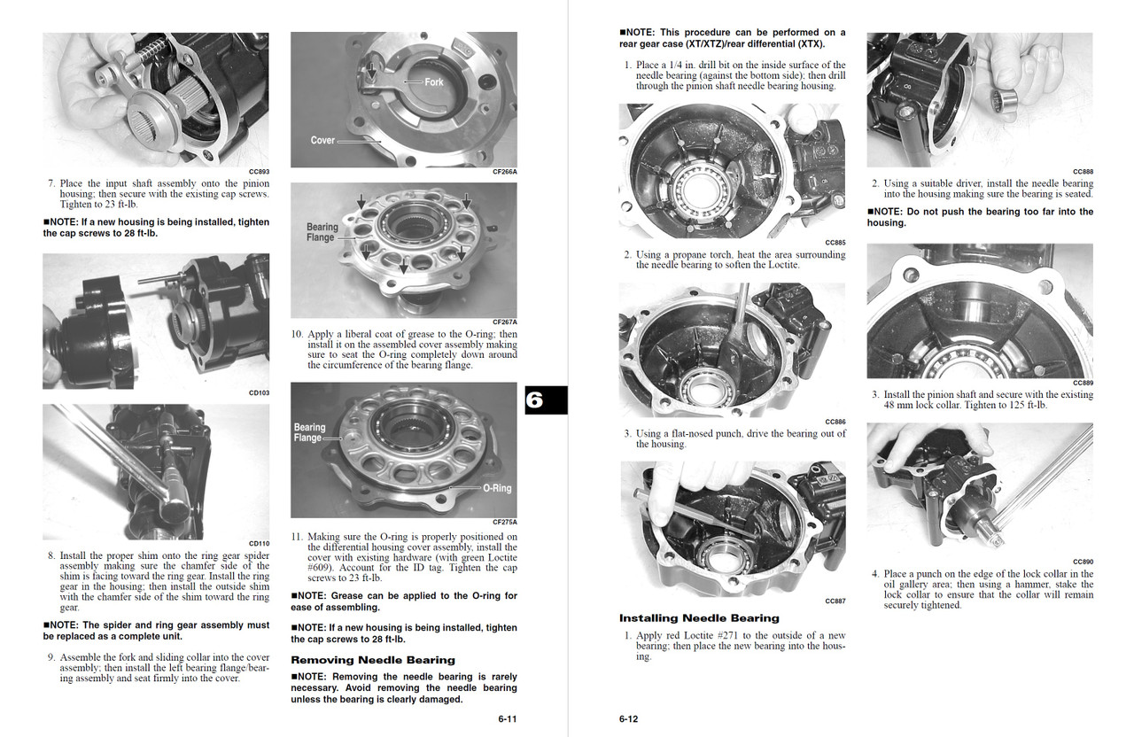 Kit Joints De Différentiel EPI Arctic Cat 700 H1,1000 H2,Prowler EMP - Foto 5