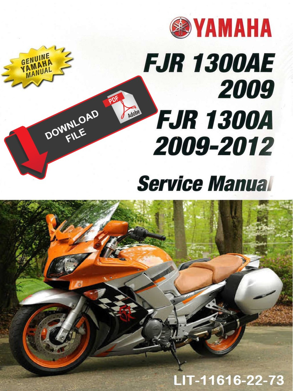 Yamaha 2009 FJR1300 Service Manual