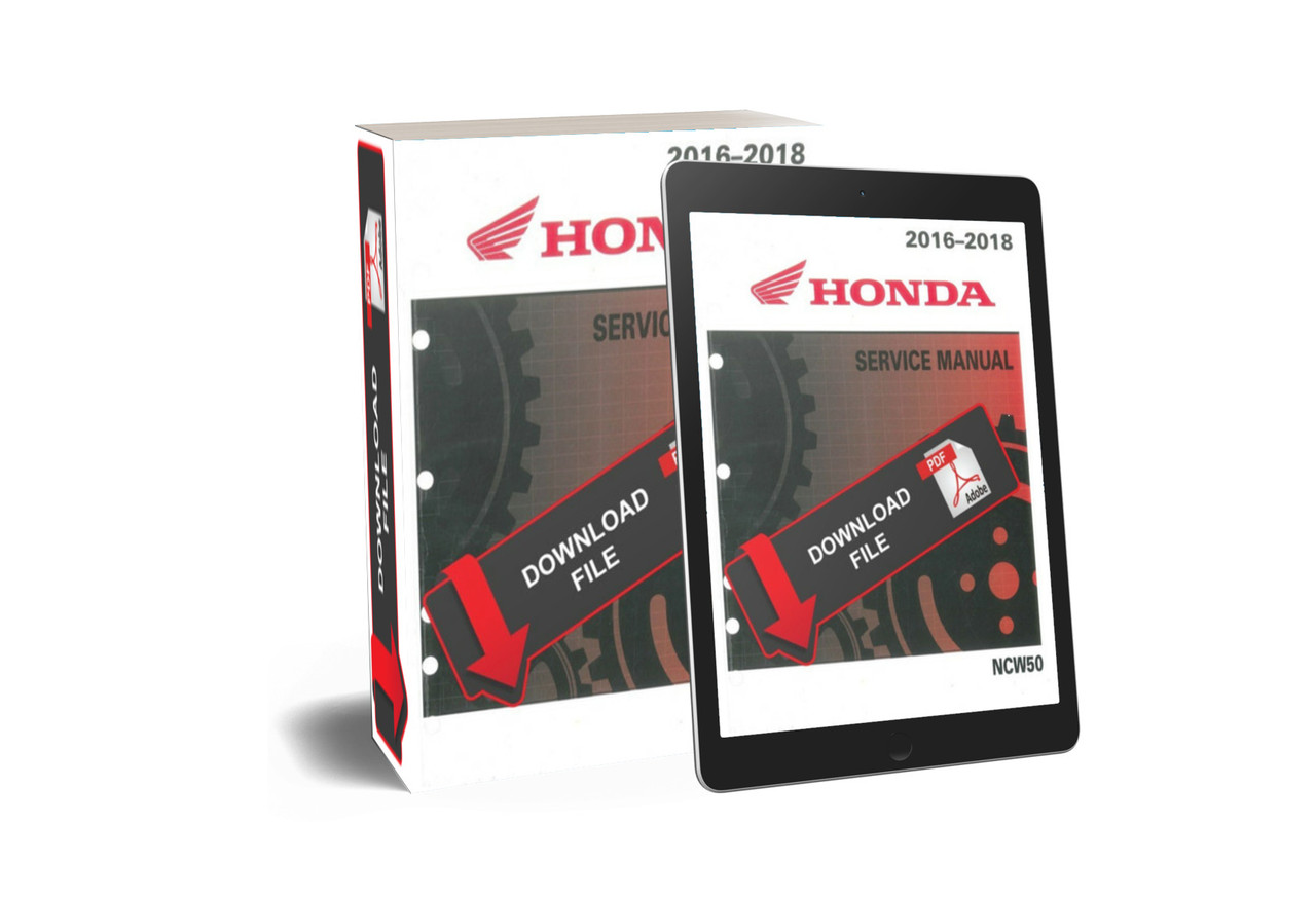 Honda 2016 NCW50 Metropolitan Scooters Service Manual Honda 2016 NCW50 Metropolitan Scooters Service Manual