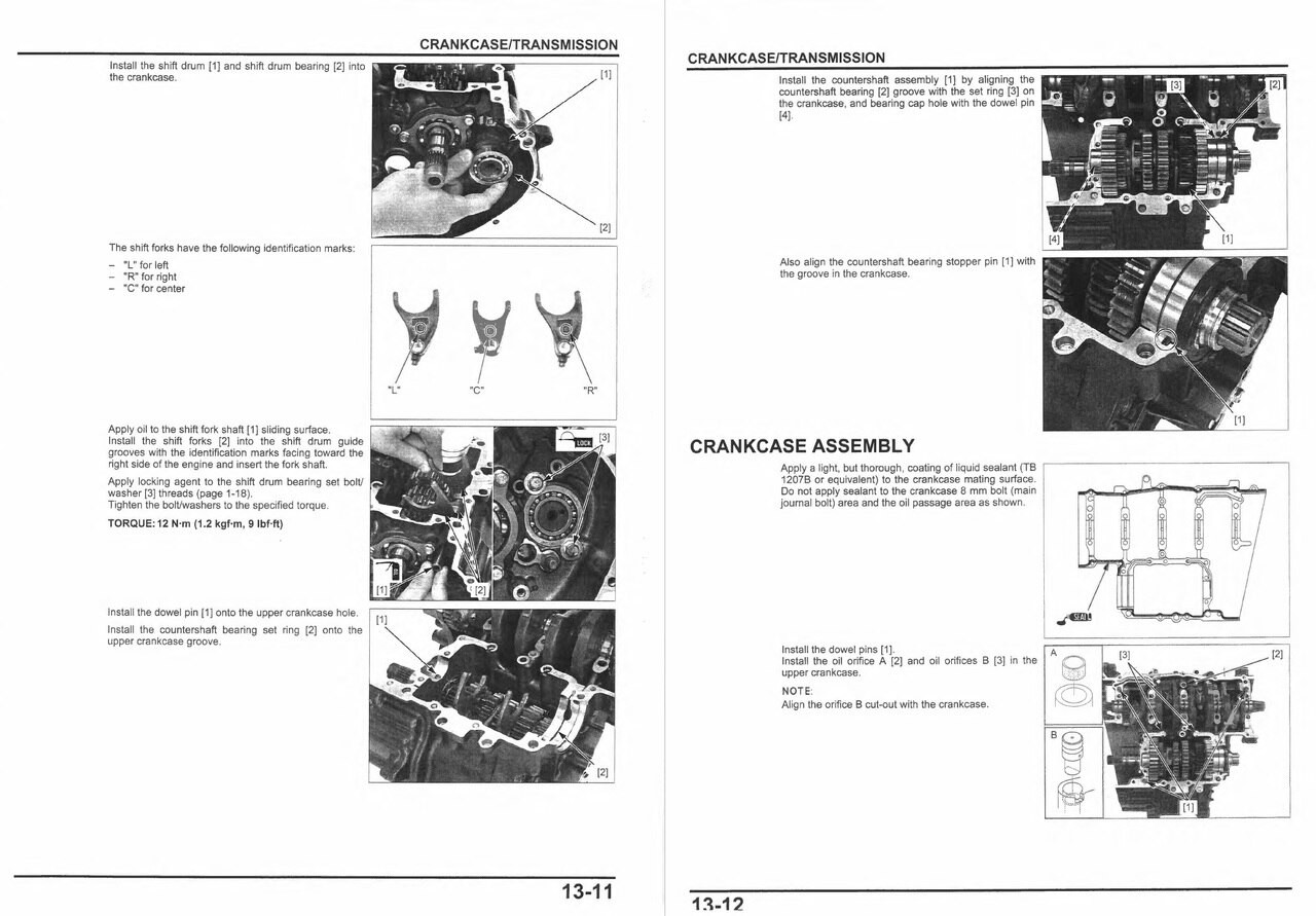 Honda 2014 CBR600RR Service Manual