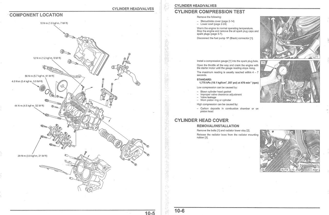 HONDA NC700X WORKSHOP MANUAL PDF visual data 7