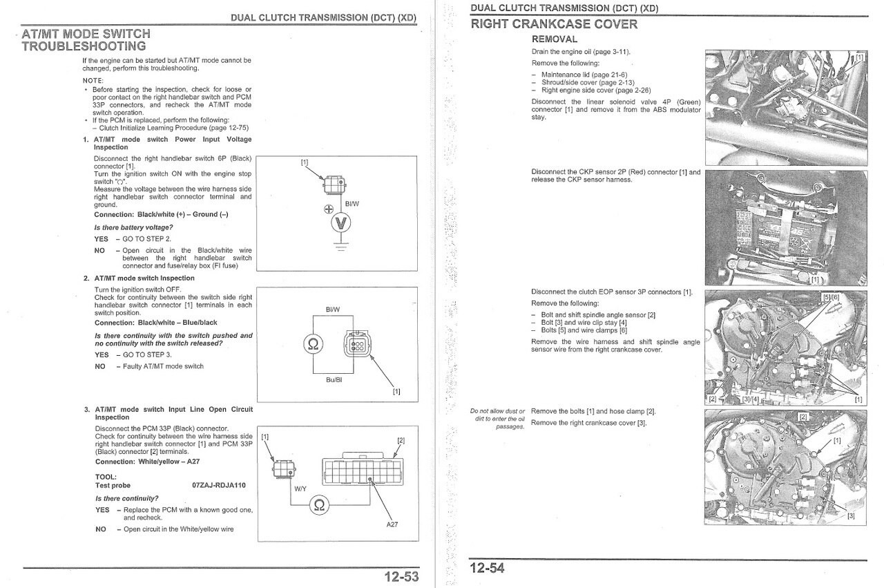 HONDA NC700X SERVICE MANUAL PDF visual data 7