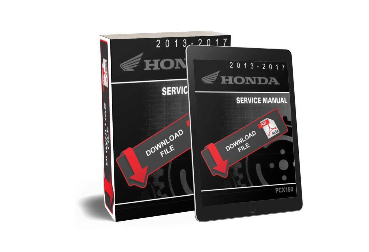 Service Manual Honda 2014 PCX 150 Scooters Repair
