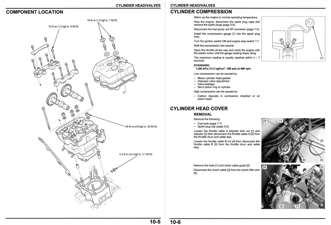 2014 HONDA CRF250L SERVICE MANUAL PDF visual data 6