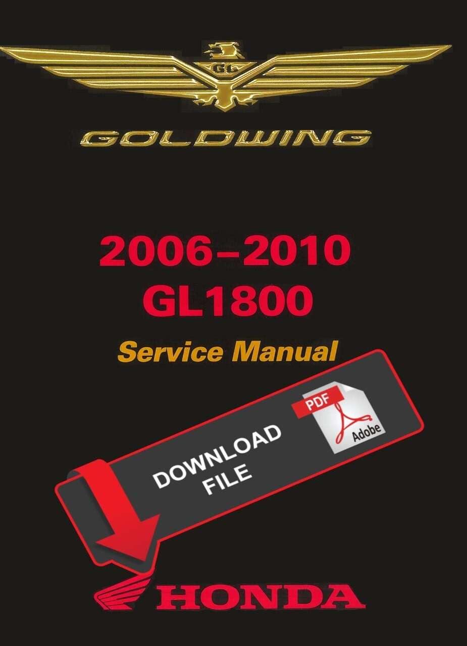 Honda 2008 Goldwing 1800 Service Manual
